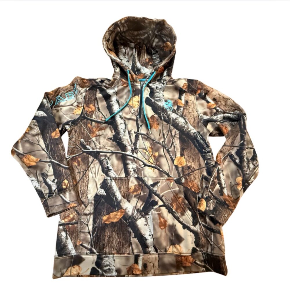 Legendary Whitetails Men’s Camo Hooded Jacket – Size M